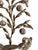 Large Mid Century Vintage Italian Iron and Wood Wall Decor With Fruits and Leaves For Sale - Image 4 of 8