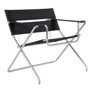 D4 Folding Chair by Marcel Breuer for Tecta, Germany, 1980s For Sale