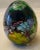 Acquired in the 1960's. Made of blown glass. An unusual egg shape.
