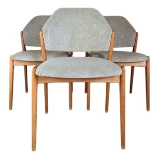 Vintage Danish Teak Chairs, 1960s, Set of 3 For Sale