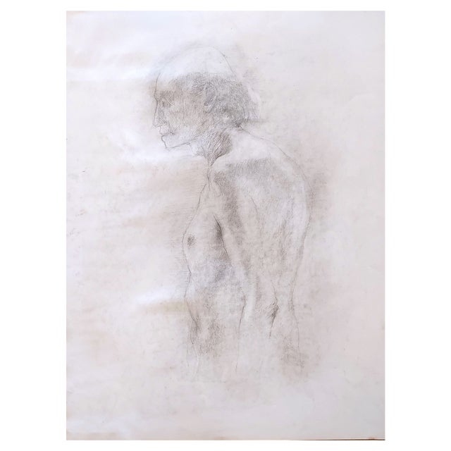 Gilbert Pastor, Etude de Nu, Drawing on Paper For Sale