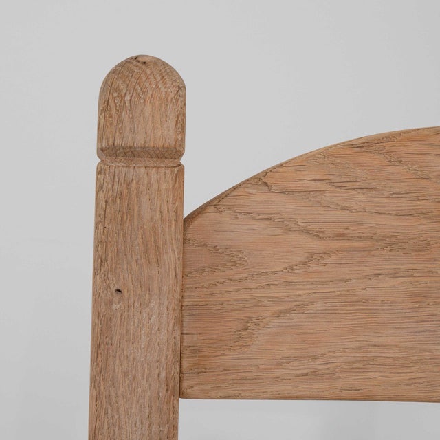 French 19th Century France Cream Wood Dining Chair For Sale - Image 3 of 11