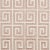 Prado Embroidery features a classic Greek Key motif embroidered in colorful satin stitch on a linen ground. It is a...