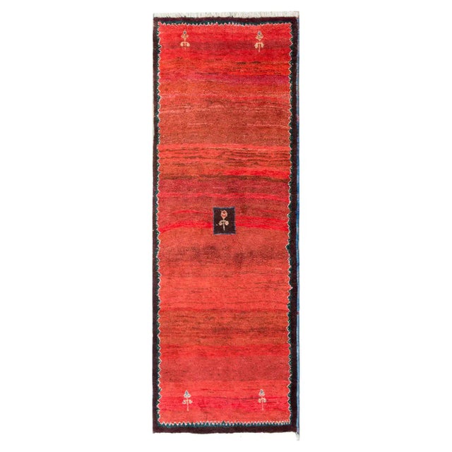 Vintage Persian Gabbeh Rug For Sale - Image 12 of 12