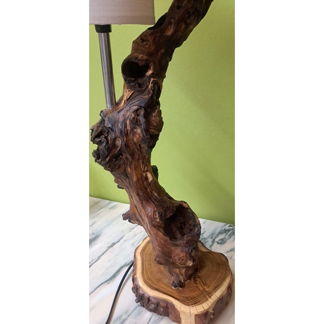 Vintage Vineyard Table Lamp, 1980 For Sale - Image 12 of 13