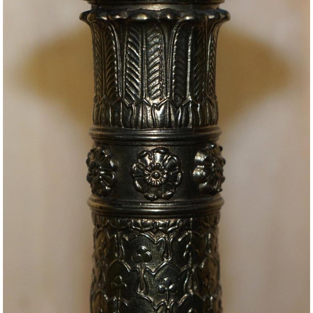 Large 4-Branch Candelabra Table Lamps from Warren Kessler New York, 1960s, Set of 2 For Sale - Image 10 of 18