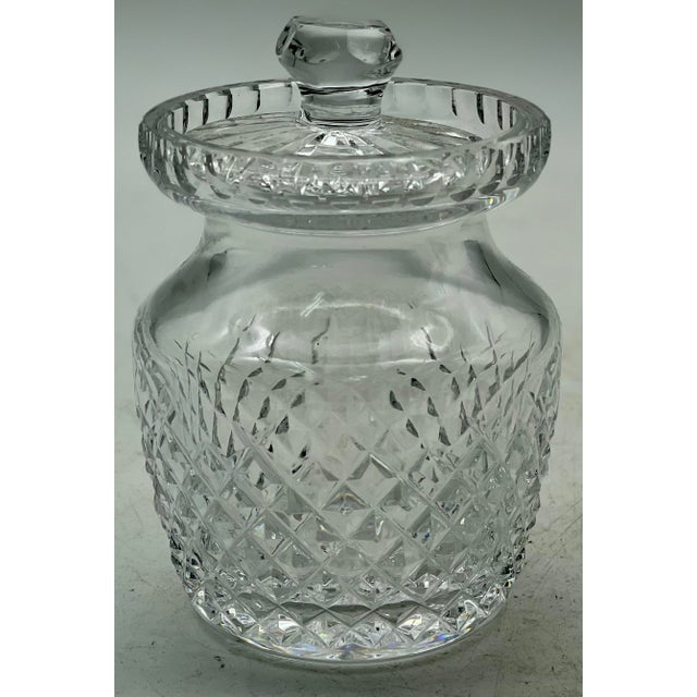 Vintage Waterford Crystal Honey or Jam Jar Chairish
