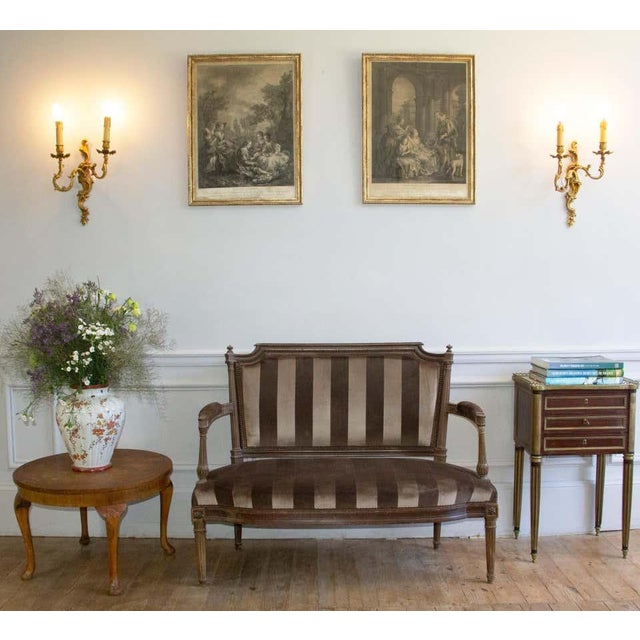 Carle Van Loo, Spanish Conversation and Reading, 1754, Engraving, Framed For Sale - Image 15 of 17