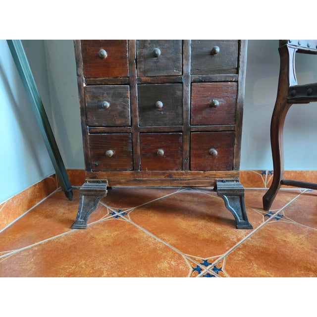 Apothecary Cabinet for Storing Herbs For Sale - Image 12 of 18