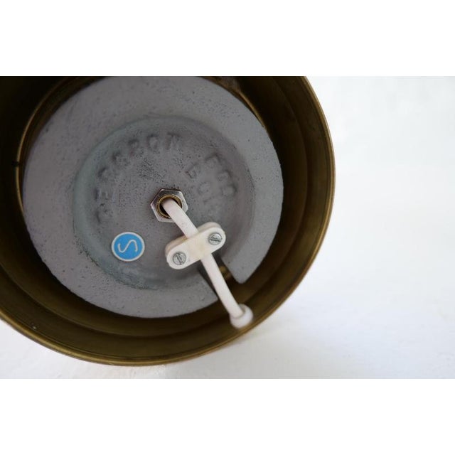 Mid-Century Modern Glass and Brass Table Lamp B-019 from Bergboms, Sweden, 1960s For Sale - Image 11 of 12