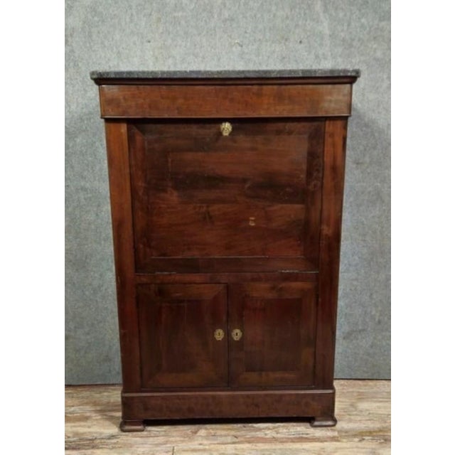 Louis Philippe Secretaire in Mahogany, 1800s For Sale - Image 13 of 13