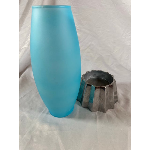 Retro Cool 1980s Faux Rocket Tea Light Holder | Chairish