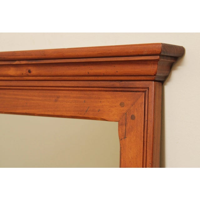 Ethan Allen Vintage Pine Wall Mirror For Sale In Philadelphia - Image 6 of 13