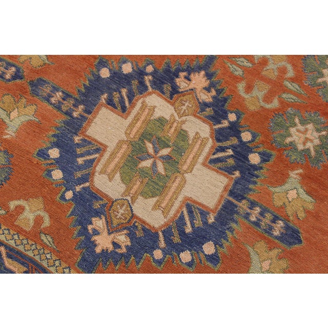 1960s Tribal Soumakh Wool Rug - 6'7" X 9'2" For Sale In New York - Image 6 of 11