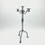Metal Hand Forged Iron Candelabra 26″ (66cm) Antique Copper Finish Majestic Towering Estate Centerpiece For Sale - Image 7 of 7
