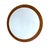 Large Scandinavian Mirror in Teak, 1960s For Sale - Image 6 of 6