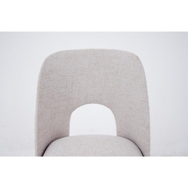 Wood Polish Shells Chairs, 1960s, Set of 4 For Sale - Image 7 of 10