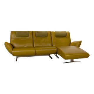 Exo Leather Corner Sofa from Koinor For Sale