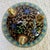 Metal Vintage Chinese Cloisonné Covered Jar or Incense Pot, Phoenix Motif, Hand-Enameled Brass For Sale - Image 7 of 9