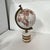 English Vintage Tabletop Decorative Globe on White Marble Base For Sale - Image 3 of 6