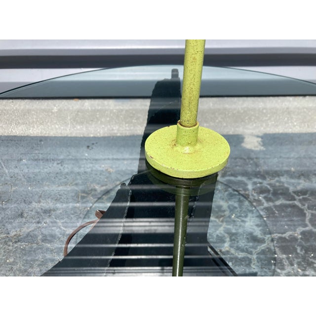 Harry Balmer Attributed Brutalist Floor Lamp, Side Table, Mid Century Modern For Sale - Image 11 of 12