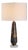 Dames Dark Marble Table Lamp For Sale