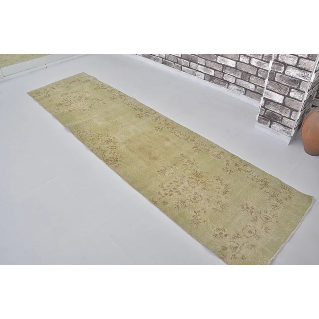 Handmade wool carpet in Turkish Anatolia , Vintage Oushak Rug,Turkish Vintage Anatolian Rug, Handmade wool Rug . One Of...