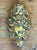 Vintage Italian Scagliola Gilt Tipped Pigmented Plaster Turtle Shell For Sale - Image 10 of 12