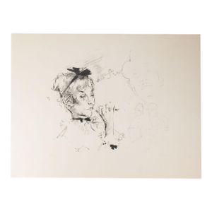 “Brechtiana” Limited Edition Lithograph by Jack Levine