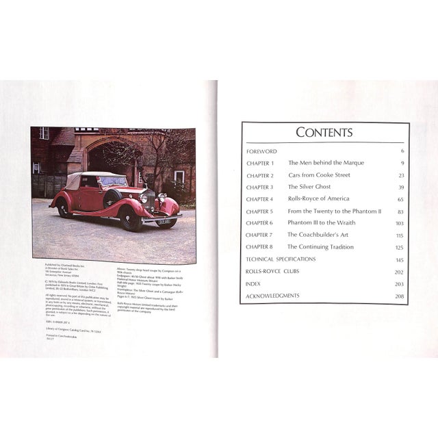 Traditional "Rolls-Royce: 75 Years of Motoring Excellence" 1979 Eves, Edward For Sale - Image 3 of 12