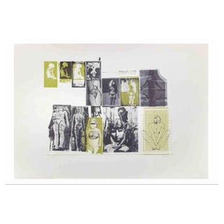 Sergio Barletta, Eros and Thanatos, Etching, 1970s For Sale