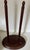 Asian Platter With Custom Wood Stand For Sale - Image 6 of 7