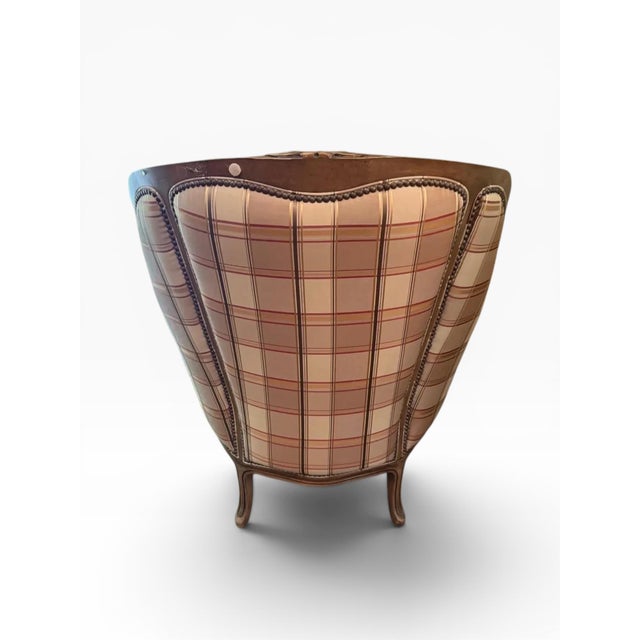 Hancock & Moore Louis XV Style Bergère Chair For Sale - Image 15 of 16