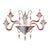 Glass Venetian Imperial Rigadin Murano Glass Wall Sconce in Transparent Glass by Simoeng for Simoeng For Sale - Image 7 of 7