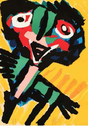Karel Appel, Untitled, 20th Century, Lithograph