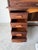 American Antique Early 20th Century Solid Wood Roll Top Desk With Drawers & Interior Organizer For Sale - Image 3 of 11