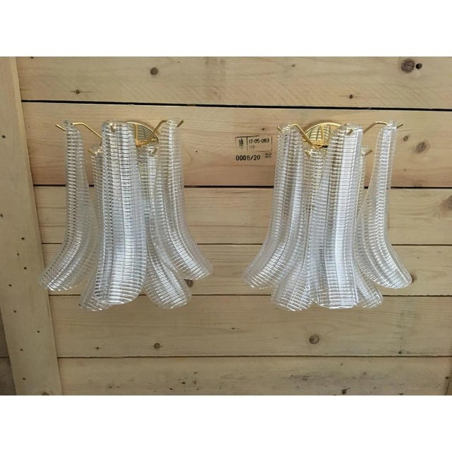 Celestial Murano Glass Selle Sputnik Wall Sconces by Simoeng, Set of 2 For Sale - Image 6 of 12