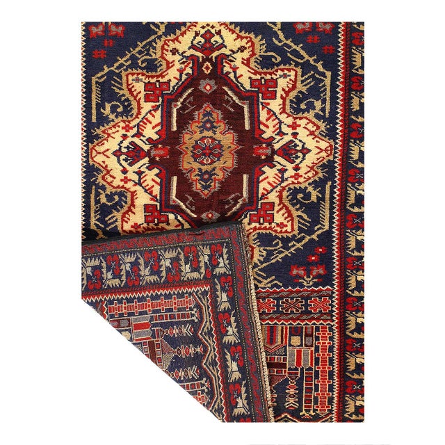 Traditional Pasargad DC Fine Hand Knotted Balouchi Rug For Sale - Image 3 of 3