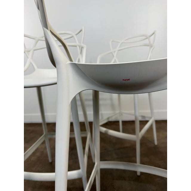 Kartell Bar Stools by Starck & Eugeni Quitllet, Set of 4 For Sale - Image 17 of 18