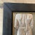 Wood Mid 20th Century Female Nude Torso Metal Wall Art, Framed For Sale - Image 7 of 13