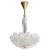 Mid-Century Modern Glass & Brass Chandelier by Carl Fagerlund for Orrefors For Sale - Image 13 of 13