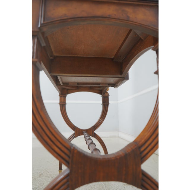 Regency Egyptian Revival Marble Top Console Table For Sale - Image 18 of 18