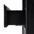 Halmstad 22 in. W Rectangular Wood Panel 3 Drawer Narrow Nightstand, Black For Sale In Chicago - Image 6 of 8
