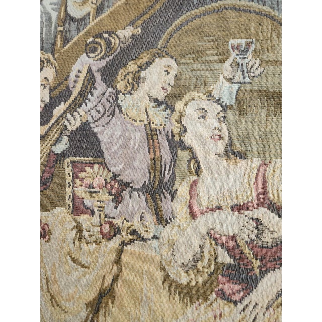 French Jacquard Tapestry, 1940s For Sale - Image 11 of 18