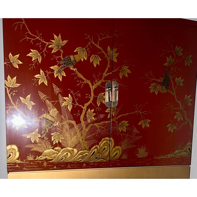 Kindel Furniture Kindel Bar Cabinet For Sale - Image 4 of 12