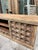 Vintage Hand-Carved Solid Wood Sideboard | Rustic Buffet Credenza Tv Console For Sale - Image 4 of 8
