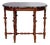Elegant Early 20th Century Victorian-Style Flame Mahogany Library Table For Sale