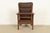 Lifetime Furniture Antique Mission Oak Arts & Crafts Open Arm Reclining Morris Lounge Chair, Circa 1910 For Sale - Image 10 of 12