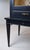 Louis XVI French Ebonized Bookcase Vitrine Cabinets, Baker Furniture, 1960's For Sale - Image 11 of 16