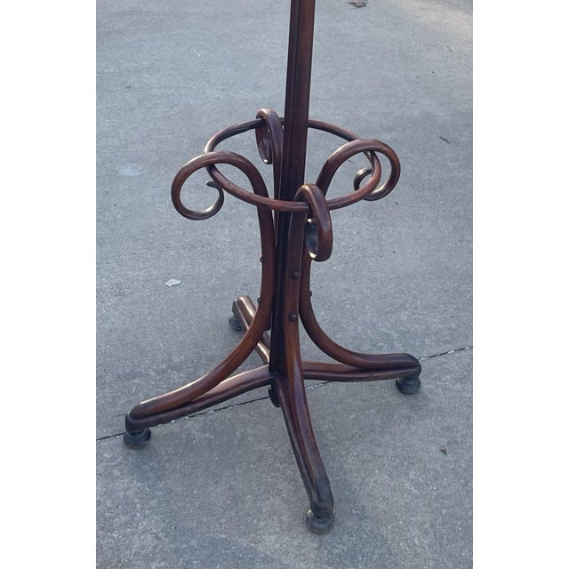 Early 20th Century Vintage Thonet Bent Wood Coat Racks For Sale - Image 5 of 12